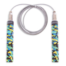 Скакалка швидкісна Кроссфіт з підшипником та сталевим тросом GI-1946