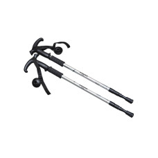 Треккинговые палки + трость Gemini 2 в 1 для туризма и скандинавской ходьбы 2шт серый G2019-3G номер 2