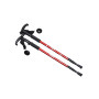 Треккинговые палки + трость Gemini 2 в 1 для туризма и скандинавской ходьбы 2шт красный G2019-3R номер 2