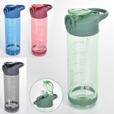 Пляшка для води 750мол Gemini MG 4836-1 червоний