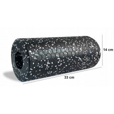 Роллер для занять йогою та пілатесом EPP G5415-53  Чорний/Білий