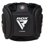 Боксерський шолом RDX T17 Aura Black Gold XL
