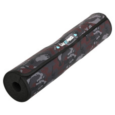 Накладка на гриф штанги смягчающая LiveUp черный LP8093