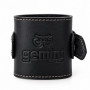 Манжет шкіряний для силової тяги на гомілку та зап’ястя Gemini Sport, чорний, 1 шт. GM-1012