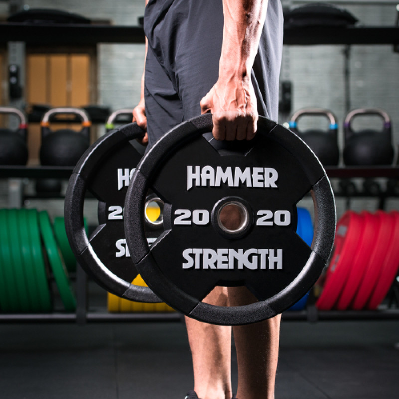 Диск олімпійський уретановий Hammer Strength 20 кг
