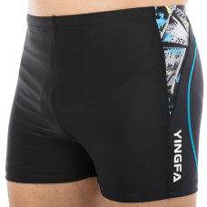 Плавки чоловічі боксери для плавання YINGFA розмір M-2XL Чорний Y-3395   XL