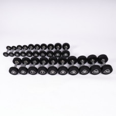 Гантельний ряд 1-10 кг Generation Fitness з поліуретановим покриттям (10 пар)