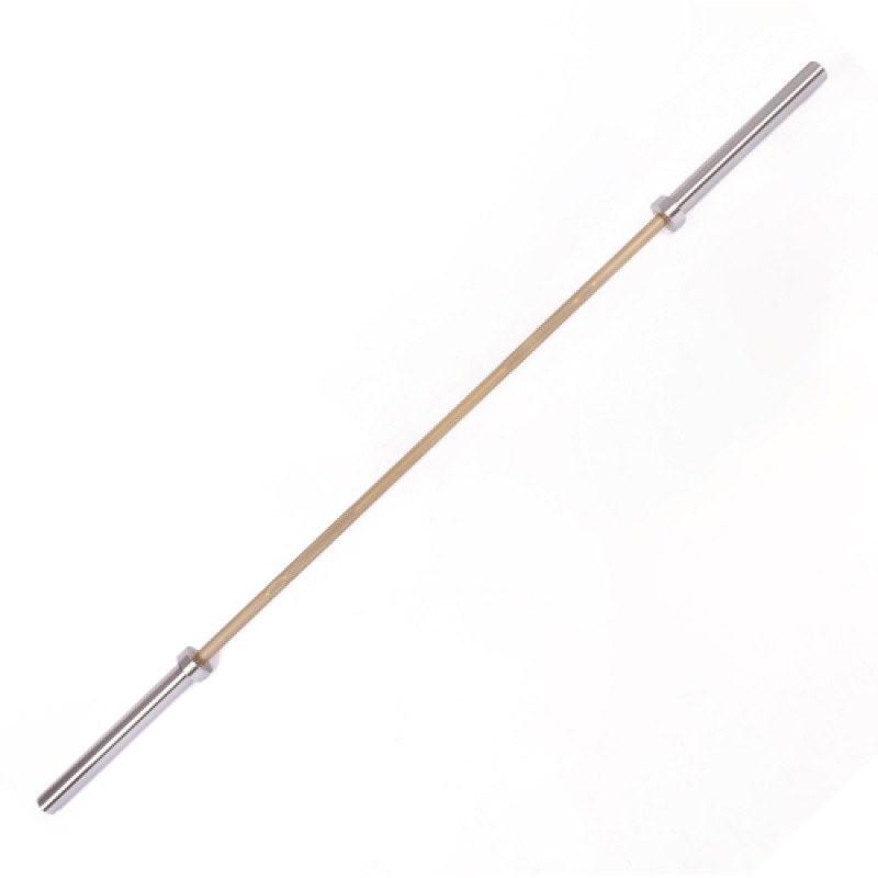 Гриф для кросфіту Generation Fitness FF52S1 Gold 220 см чоловічий 1500LB