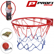 Баскетбольное кольцо 45 см Profi Sport 0168-2