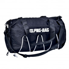 Спортивна дорожня сумка JILPNG-BAG N-961 49×32×20 см Чорний