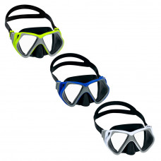 Маска для плавання BESTWAY 14+ 22075 Чорний-салатовий