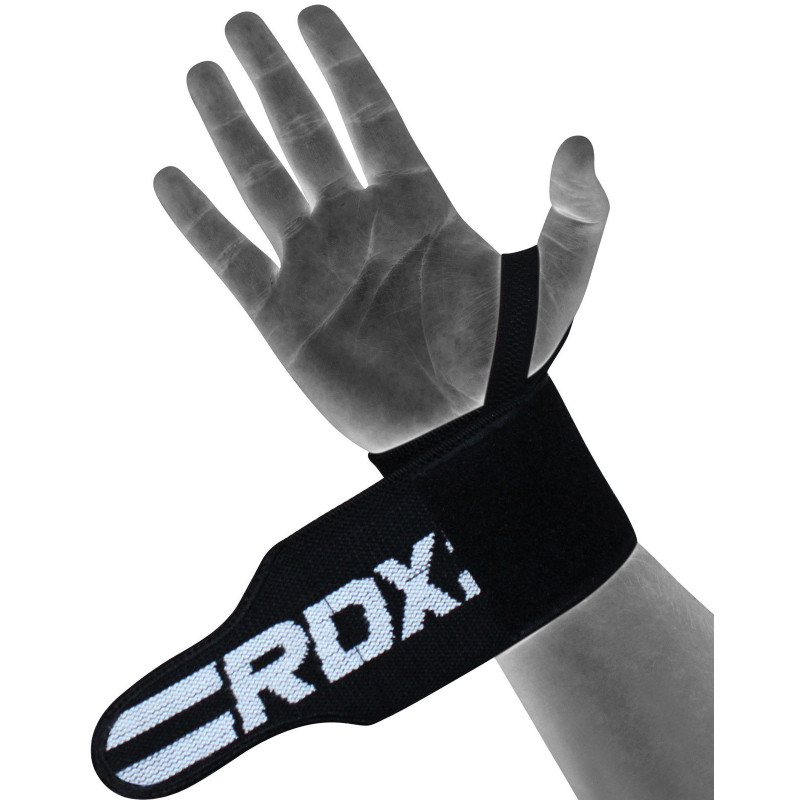 Кистьові бинти для жиму RDX Black New