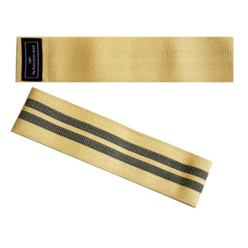 Набір тканинних еспандерів Generation Fitness Hip resistance band 3 шт (коричневий)