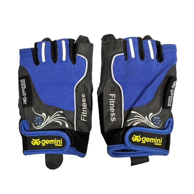 Рукавички для фітнесу Gemini GK-1002-BL