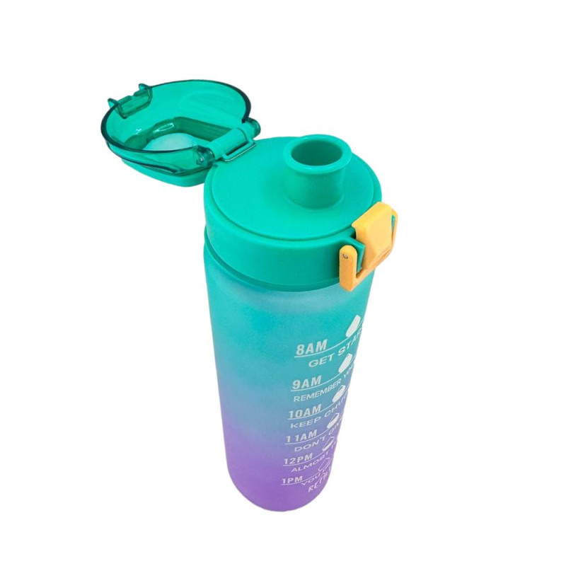 Бутылка для воды EYUN 900ml GY-542 Зеленый-фиолетовый