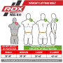 Пояс для важкої атлетики RDX RX-1 Black M