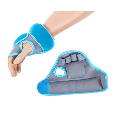 Обтяжувачі IronMaster на руку синій/сірий