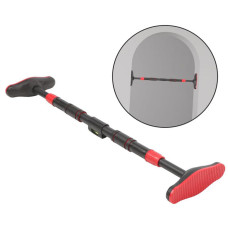 Турник в дверной проем раздвижной с уровнем для измерения углового отклонения 83047-087