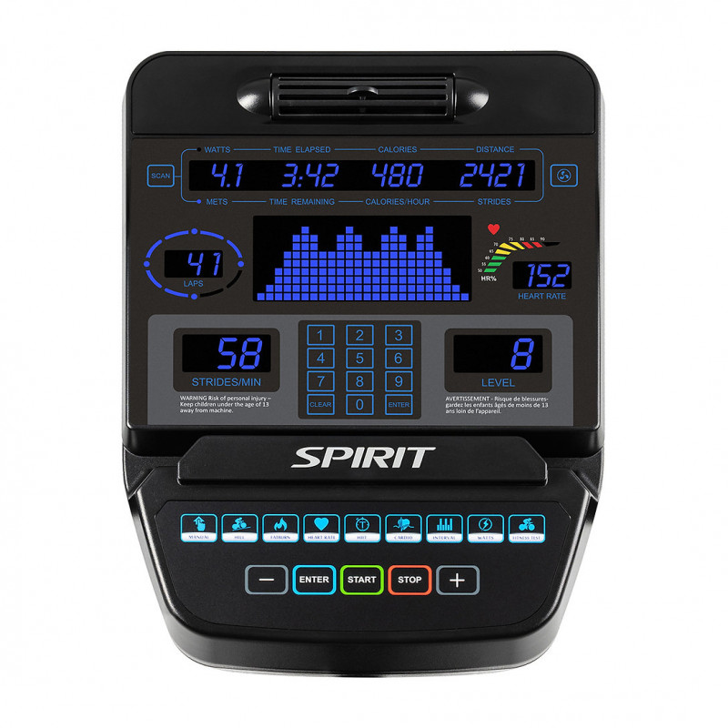Велотренажер горизонтальний Spirit CR900