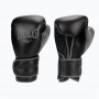Боксерські рукавички Everlast POWERLOCK 2R TRAINING GLOVE 12oz Чорно-сірі (Оригінал) P00002284