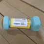 Гантель для фітнесу з вініловим покриттям 2шт по 1.0кг Gemini Sport GSD-1.0CYAN