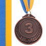 Медалі зі стрічкою 3 місце 6,5см C-3968-3