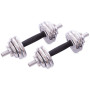 Гантелі розбірні хромовані в валізі 80003-15 2шт по 7,5кг