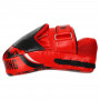 Лапи вигнуті для боксу та єдиноборств FISTRAGE FURIOUS (2 шт), червоно-чорні VL-4465