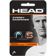 Виброгасители для теннисной ракетки Head Zverev Dampener, 2 шт., черные (Оригинал) 285-120-TEHL