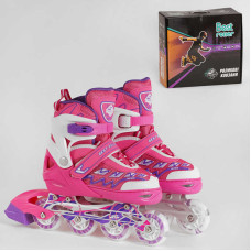 Ролики BEST ROLLER размер 38-42 розовый