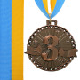 Медалі зі стрічкою 3 місце 6см C-0643-3
