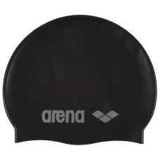 Шапка для плавания Arena CLASSIC SILICONE JR черный Дет OSFM 91670-055 (Оригинал)