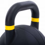 Гиря змагальна LiveUp LP8044-16 чавунна 16 кг чорна