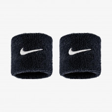 Напульсники Nike Swoosh Wristbands 2 PK Черные (Оригинал) N.101.2405.010.OS