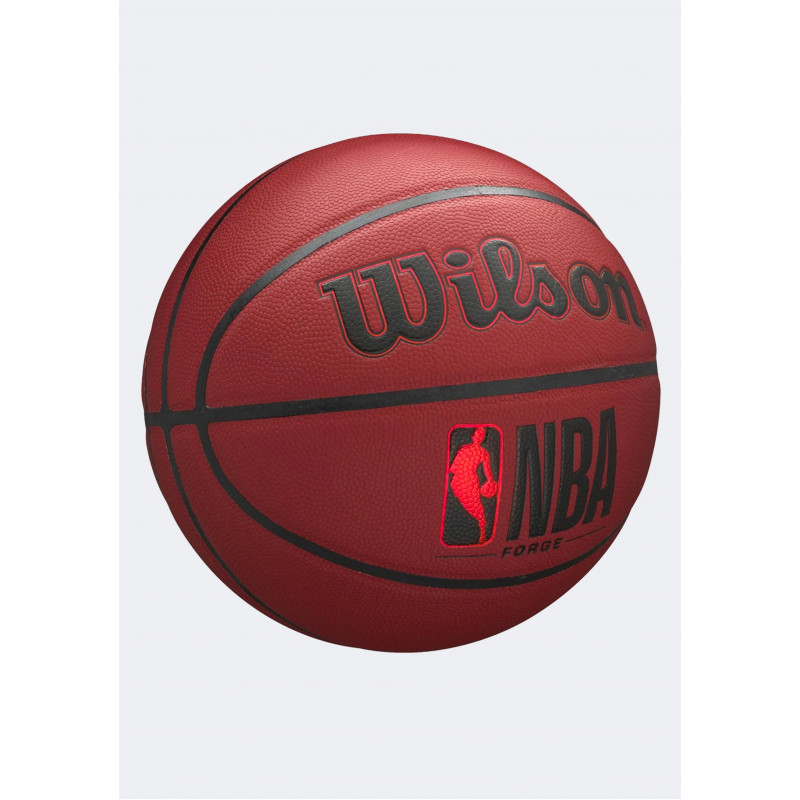 М'яч баскетбольний Wilson NBA FORGE BSKT CRIMSON розмір 7 WTB8201XB7 (Оригінал)