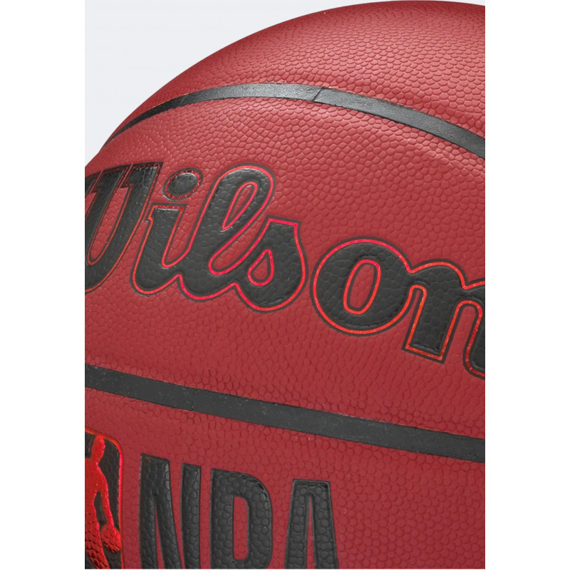 М'яч баскетбольний Wilson NBA FORGE BSKT CRIMSON розмір 7 WTB8201XB7 (Оригінал)