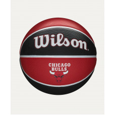 Баскетбольний м'яч Wilson NBA Team Tribute Tribute Chi Bulls розмір 7 WTB1300XBCHI (оригінал)