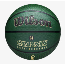М'яч баскетбольний Wilson NBA PLAYER ICON OUTDOOR BSKT GIANNIS 7 WZ4006201XB7 (Оригінал)
