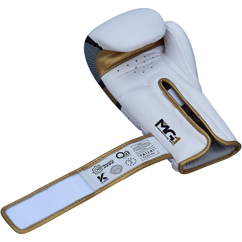 Боксерські рукавички RDX Rex Leather Gold 16 ун.