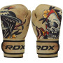 Боксерські рукавиці RDX T14 HARRIER Brown Tattoo 14 ун.