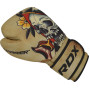 Боксерські рукавиці RDX T14 HARRIER Brown Tattoo 14 ун.