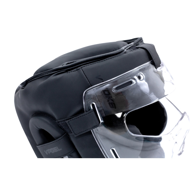 Боксерський шолом V`Noks Ultima Black L/XL