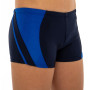 Плавки боксери для хлопчиків для плавання вік 6-10років Чорно-синій PL-2548-BL    10