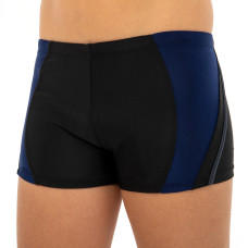 Плавки боксери для хлопчиків для плавання вік 6-10років Чорно-темно-синій PL-2548-DBL    10