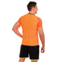 Форма футбольная комплект LIDONG Оранжево-черный 4XS-2XL D-8866-4   3XS
