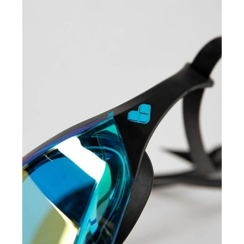 Плавальні окуляри Arena COBRA CORE SWIPE MR бірюзово-чорний універсальний OSFM 002508-110 (Оригінал)