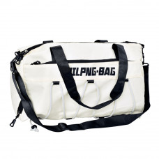 Спортивна дорожня сумка JILPNG-BAG N-961 49×32×20 см Білий