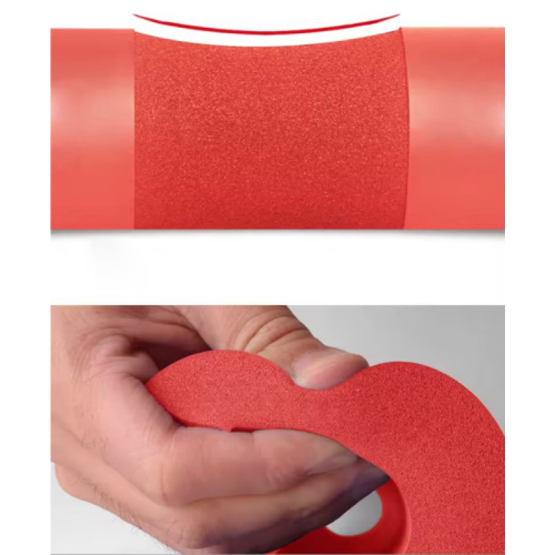 Накладка на гриф штанги Generation Fitness FF61G1A (бампер) червона