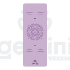 Килимок для йоги каучуковий поліуретан Pro Gemini 183см*68см*5мм PUY-3900-5