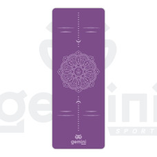 Килимок для йоги каучуковий поліуретан Pro Gemini 183см*68см*5мм PUY-3900-6